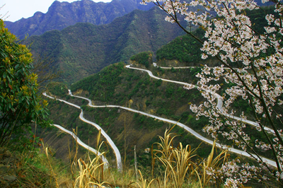 泾县名胜 桃岭盘山公路